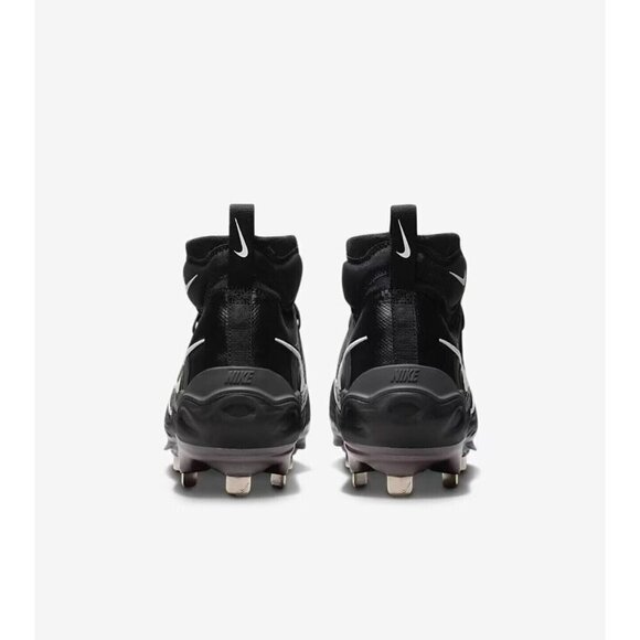 Nike Alpha Huarache NXT Metal Baseball Cleats Black Gray DJ6517-010 Men Size 7